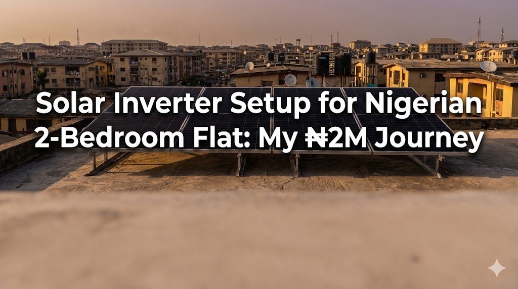 Solar Inverter Setup for Nigerian 2-Bedroom Flat